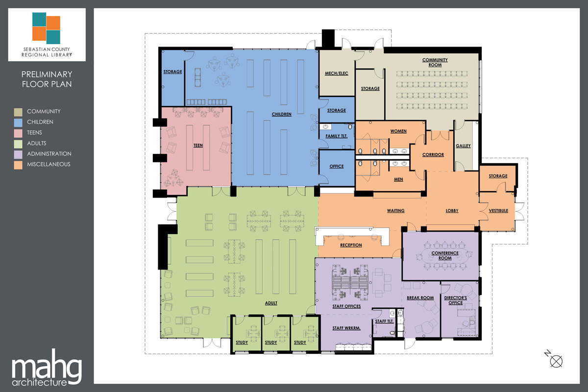 New Library Floor Plan